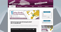 Desktop Screenshot of hurdygurdylessons.com